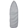image:imageBrabantia Replacement Ironing Board Cover  AllinOne Set  Fits XL Comfort Board Size C  Fairtrade New Dawn Cover  100 Cotton Cover  Foam Padding Layer  for Brabantia Ironing Board CMetalized