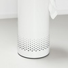 image:imageBrabantia Selector Laundry Basket with Lid  145 Gal  2 Compartment Washing Basket with QuickDrop Lids amp Removable Cotton Bag  Matt BlackWhite