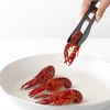 image:imageBrabantia Tasty Precision Tongs Granite Gray NonStick HeatResistant DishwasherSafe Nylon Serving Grilling Cooking Tongs
