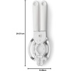 image:imageBrabantia Tasty Universal Can Jar Bottle Opener Light Grey Easy to use Unscrews Small or Large Caps Tops LidsOne Size