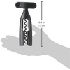 image:imageBrabantia Tasty Wine Bottle Opener Corkscrew Dark Gray Easy To Use Safe Enclosed Spiral Extra Large Turning HandleDark Gray
