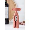 image:imageBrabantia Tasty Wine Bottle Opener Corkscrew Dark Gray Easy To Use Safe Enclosed Spiral Extra Large Turning HandleTerracotta Pink