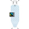image:imageBrabantia XL Comfort Ironing Board with Solid Steam Generator Rest  Large Size C  Fairtrade Fresh Breeze Cover  Adjustable Height 2738 XL Rest Easy Fold AntiCollapse Lock NonSlip FeetFresh Breeze