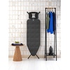 image:imageBrabantia XL Comfort Ironing Board with Solid Steam Generator Rest  Large Size C  Fairtrade Fresh Breeze Cover  Adjustable Height 2738 XL Rest Easy Fold AntiCollapse Lock NonSlip FeetDenim Black