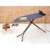 image:imageBrabantia XL Comfort Ironing Board with Solid Steam Generator Rest  Large Size C  Fairtrade Fresh Breeze Cover  Adjustable Height 2738 XL Rest Easy Fold AntiCollapse Lock NonSlip FeetDenim Blue