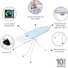 image:imageBrabantia XL Comfort Ironing Board with Solid Steam Generator Rest  Large Size C  Fairtrade Fresh Breeze Cover  Adjustable Height 2738 XL Rest Easy Fold AntiCollapse Lock NonSlip FeetFresh Breeze