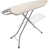 image:imageBrabantia XL Comfort Ironing Board with Solid Steam Generator Rest  Large Size C  Fairtrade Fresh Breeze Cover  Adjustable Height 2738 XL Rest Easy Fold AntiCollapse Lock NonSlip FeetEcru