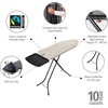 image:imageBrabantia XL Comfort Ironing Board with Solid Steam Generator Rest  Large Size C  Fairtrade Fresh Breeze Cover  Adjustable Height 2738 XL Rest Easy Fold AntiCollapse Lock NonSlip FeetDenim Gray