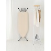 image:imageBrabantia XL Comfort Ironing Board with Solid Steam Generator Rest  Large Size C  Fairtrade Fresh Breeze Cover  Adjustable Height 2738 XL Rest Easy Fold AntiCollapse Lock NonSlip FeetEcru