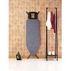 image:imageBrabantia XL Comfort Ironing Board with Solid Steam Generator Rest  Large Size C  Fairtrade Fresh Breeze Cover  Adjustable Height 2738 XL Rest Easy Fold AntiCollapse Lock NonSlip FeetDenim Blue