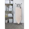 image:imageBrabantia XL Comfort Ironing Board with Solid Steam Generator Rest  Large Size C  Fairtrade Fresh Breeze Cover  Adjustable Height 2738 XL Rest Easy Fold AntiCollapse Lock NonSlip FeetEcru