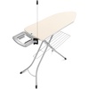 image:imageBrabantia XL Comfort Ironing Board with Solid Steam Generator Rest  Large Size C  Fairtrade Fresh Breeze Cover  Adjustable Height 2738 XL Rest Easy Fold AntiCollapse Lock NonSlip FeetEcru