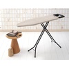 image:imageBrabantia XL Comfort Ironing Board with Solid Steam Iron Rest  Large Size C  Fairtrade Ecru Cover  Adjustable Height 2738 Easy Fold AntiCollapse Lock NonSlip FeetDenim Gray