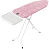 image:imageBrabantia XL Comfort Ironing Board with Solid Steam Iron Rest  Large Size C  Fairtrade Ecru Cover  Adjustable Height 2738 Easy Fold AntiCollapse Lock NonSlip FeetLilac Waves
