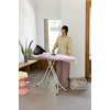 image:imageBrabantia XL Comfort Ironing Board with Solid Steam Iron Rest  Large Size C  Fairtrade Ecru Cover  Adjustable Height 2738 Easy Fold AntiCollapse Lock NonSlip FeetLilac Waves