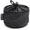 image:imageBrabantia Compact Clothespin Storage Bag with Hanging Loop amp Closing Cord Matt Black Space Saving Organizer for Clothes Pins Hangs on Clothesline or Drying Rack Holds up to 75 PinsMatt Black