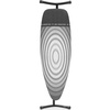 image:imageBrabantia Premium Ironing Board with Heat Resistant Parking Zone  XLarge Size D  Fairtrade Bubbles  Tall amp Wide Adjustable Height 3140 Easy Fold AntiCollapse Lock NonSlip FeetTitan Oval
