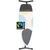 image:imageBrabantia Premium Ironing Board with Heat Resistant Parking Zone  XLarge Size D  Fairtrade Bubbles  Tall amp Wide Adjustable Height 3140 Easy Fold AntiCollapse Lock NonSlip FeetSpring Bubbles