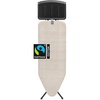 image:imageBrabantia XL Comfort Ironing Board with Solid Steam Generator Rest  Large Size C  Fairtrade Fresh Breeze Cover  Adjustable Height 2738 XL Rest Easy Fold AntiCollapse Lock NonSlip FeetDenim Gray