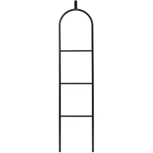 image:imageBrabantia  Linn Dressboy  Multi Purpose Clothes Stand  Hanging Airing or Drying  with Hook for Hanging  Compact Clothes Airer  Rail for Clothing or Towels  Home Accessory  Matt BlackMatt Black