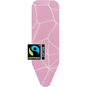 image:imageBrabantia Replacement Ironing Board Cover  AllinOne Set  Fits XL Comfort Board Size C  Fairtrade New Dawn Cover  100 Cotton Cover  Foam Padding Layer  for Brabantia Ironing Board CLilac Waves