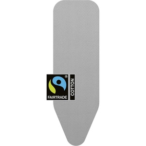 image:imageBrabantia Replacement Ironing Board Cover  AllinOne Set  Fits XL Comfort Board Size C  Fairtrade New Dawn Cover  100 Cotton Cover  Foam Padding Layer  for Brabantia Ironing Board CMetalized