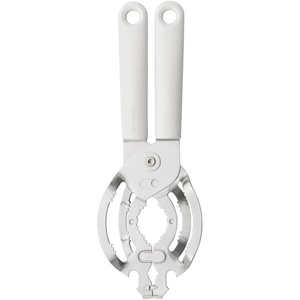 image:imageBrabantia Tasty Universal Can Jar Bottle Opener Light Grey Easy to use Unscrews Small or Large Caps Tops LidsOne Size