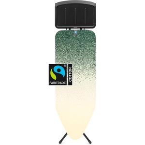 image:imageBrabantia XL Comfort Ironing Board with Solid Steam Generator Rest  Large Size C  Fairtrade Fresh Breeze Cover  Adjustable Height 2738 XL Rest Easy Fold AntiCollapse Lock NonSlip FeetNew Dawn