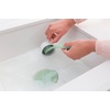 image:imageBrabantia 215780 Dish Brush amp Suction Holder Dish Washing Brush Suction Cup Holder Jade Green W 93 x D 43 x H 26 inches 235 x 11 x 65 cmJade Green