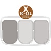 image:imageBrabantia Bo Touch Bin 34 Liters Soft Beige PlasticConfident Gray