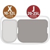 image:imageBrabantia Bo Touch Bin 34 Liters Soft Beige PlasticConfident Gray
