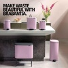 image:imageBrabantia Bo Touch Bin 34 Liters Soft Beige PlasticLilac Pink