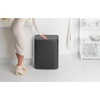 image:imageBrabantia Bo Touch Bin 34 Liters Soft Beige PlasticMatt Black