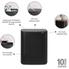image:imageBrabantia Bo Touch Bin 34 Liters Soft Beige PlasticMatt Black