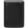 image:imageBrabantia Bo Touch Bin 34 Liters Soft Beige PlasticMatt Black