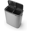 image:imageBrabantia Bo Touch Bin 34 Liters Soft Beige PlasticMatt Steel FPP