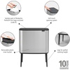 image:imageBrabantia Bo Touch Bin 34 Liters Soft Beige PlasticMatt Steel FPP