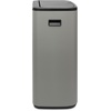 image:imageBrabantia Bo Touch Bin 34 Liters Soft Beige PlasticMineral Concrete Gray