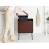 image:imageBrabantia Bo Touch Bin 34 Liters Soft Beige PlasticMineral Cosy Brown