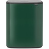 image:imageBrabantia Bo Touch Bin 34 Liters Soft Beige PlasticPine Green