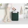 image:imageBrabantia Bo Touch Bin 34 Liters Soft Beige PlasticPine Green