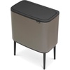 image:imageBrabantia Bo Touch Bin 34 Liters Soft Beige PlasticPlatinum