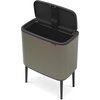 image:imageBrabantia Bo Touch Bin 34 Liters Soft Beige PlasticPlatinum