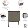 image:imageBrabantia Bo Touch Bin 34 Liters Soft Beige PlasticPlatinum
