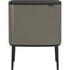 image:imageBrabantia Bo Touch Bin 34 Liters Soft Beige PlasticPlatinum