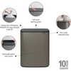 image:imageBrabantia Bo Touch Bin 34 Liters Soft Beige PlasticPlatinum