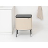image:imageBrabantia Bo Touch Bin 34 Liters Soft Beige PlasticSoft Beige
