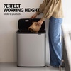 image:imageBrabantia Bo Touch Bin 34 Liters Soft Beige PlasticSoft Gray