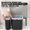 image:imageBrabantia Bo Touch Bin 34 Liters Soft Beige PlasticSoft Gray
