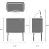 image:imageBrabantia Bo Touch Bin 34 Liters Soft Beige PlasticSoft Gray